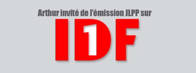 Retrouvez Arthur sur IDF1
